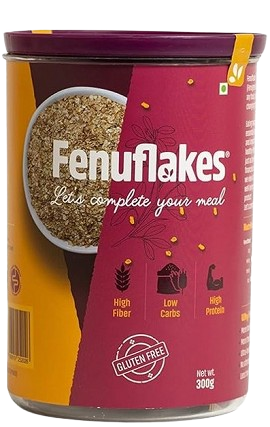 Fenuflakes - Protein and Fiber rich food (300g)