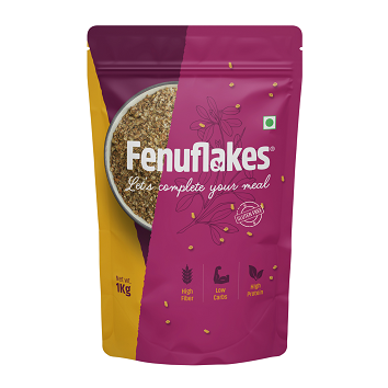 Fenuflakes - Protein and Fiber rich food (1kg)