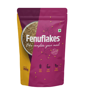 Fenuflakes - Protein and Fiber rich food (200g)